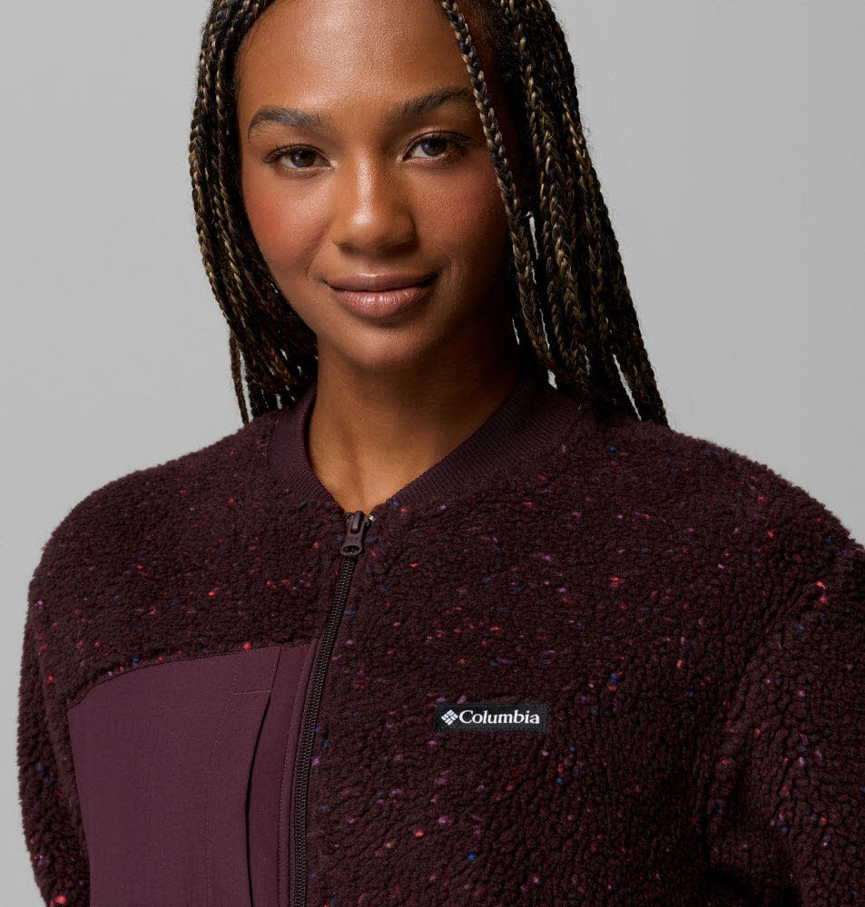 Stellar Path Fleece Bomber Full Zip