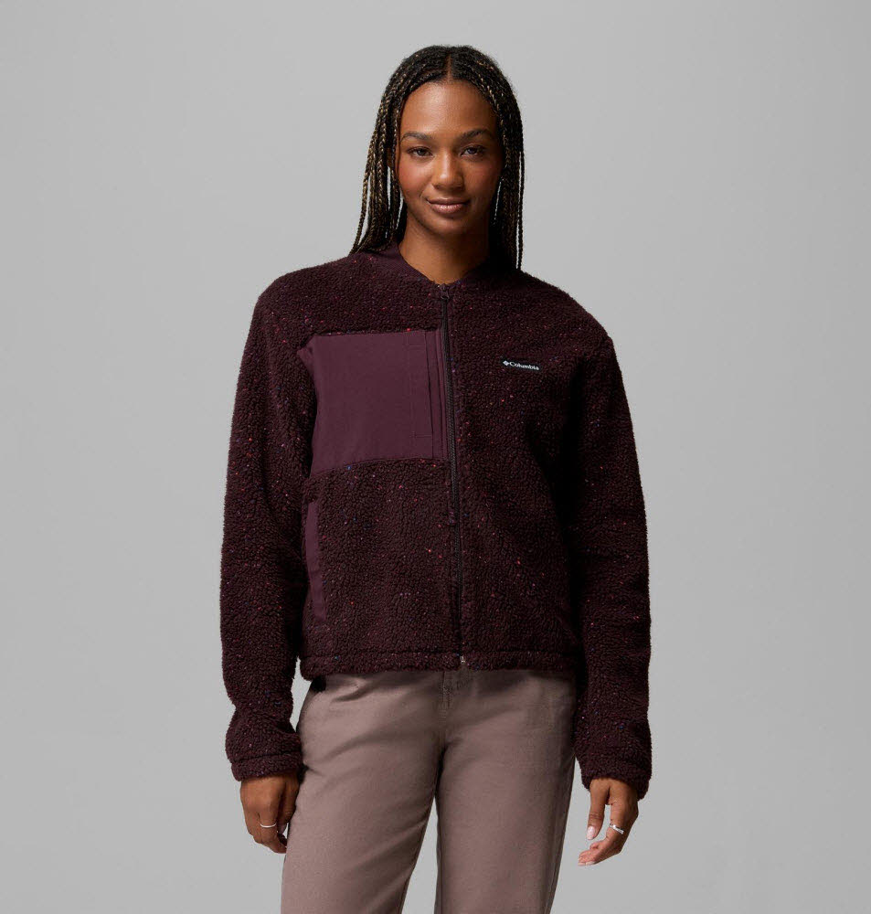 Stellar Path Fleece Bomber Full Zip