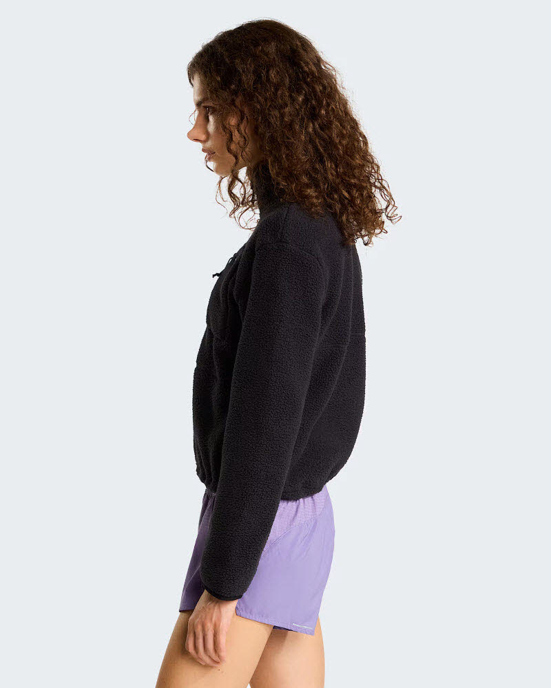 W YUMIORI 1/4 ZIP TNF BLACK/TNF BLACK