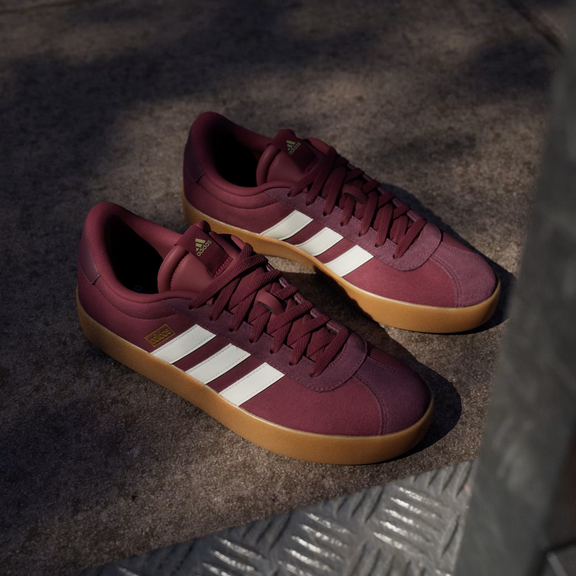 adidas VL Court 3.0 Schuh Weinrot Herren
