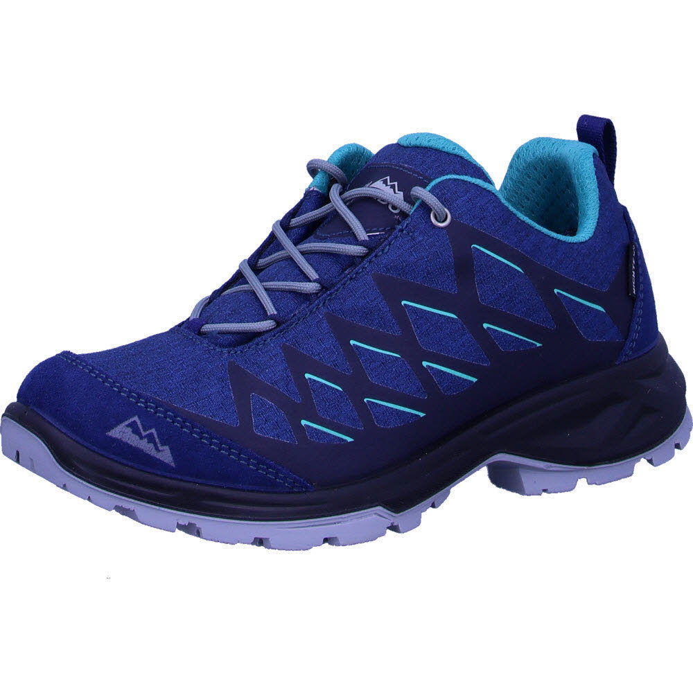 NOS TRAIL LOW LADY Wanderschuh,blau