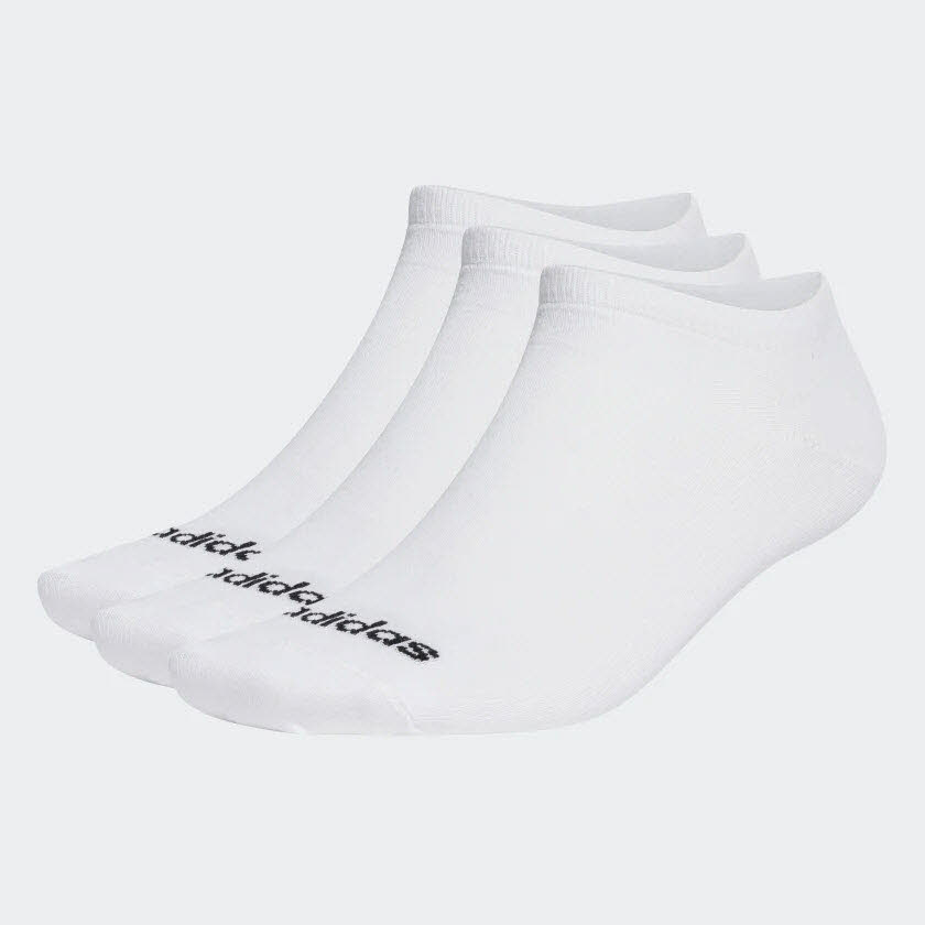 T LIN LOW 3P,WHITE/BLACK