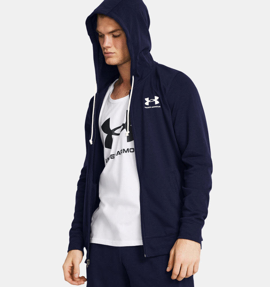 UA Rival Terry LC FZ-BLU