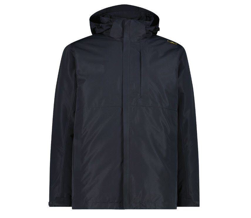 MAN JACKET ZIP HOOD DETACHABLE INN.JACKE