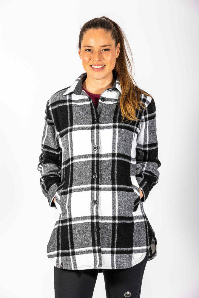 Sanremo lange Flanell Bluse