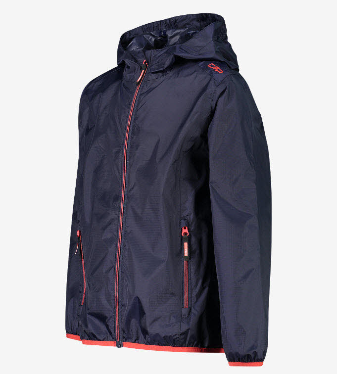 NOS G JACKET RAIN FIX HOOD,NAVY-RED