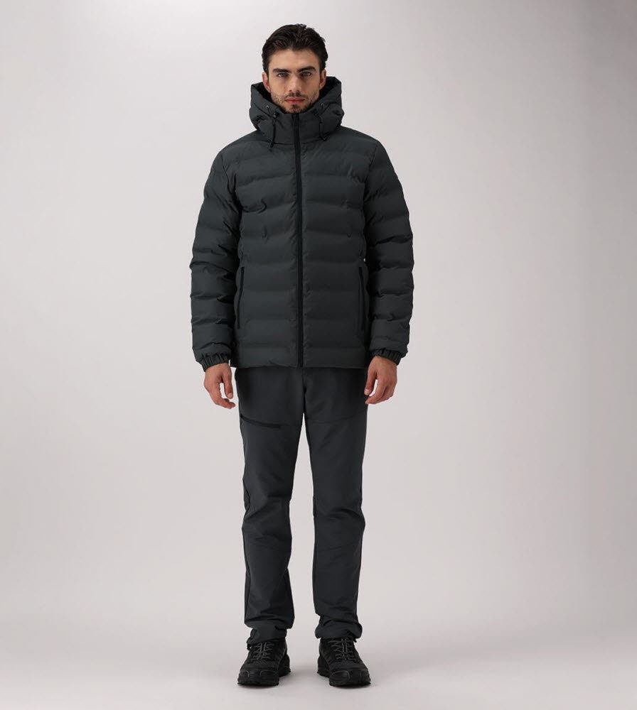 MAN JACKET FIX HOOD