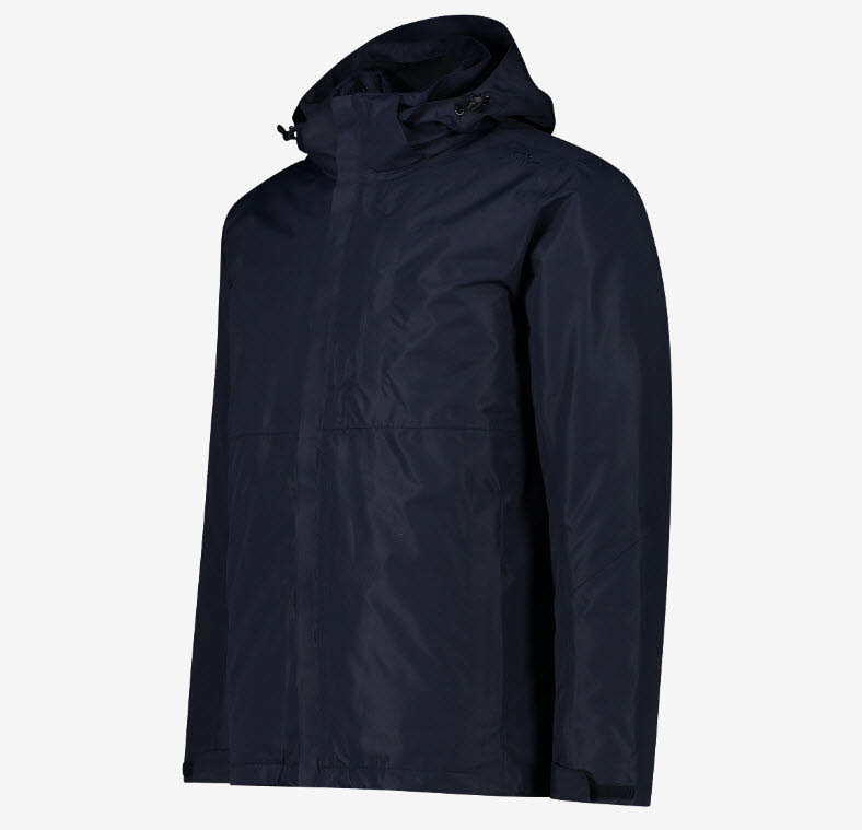 MAN JACKET ZIP HOOD DETACHABLE