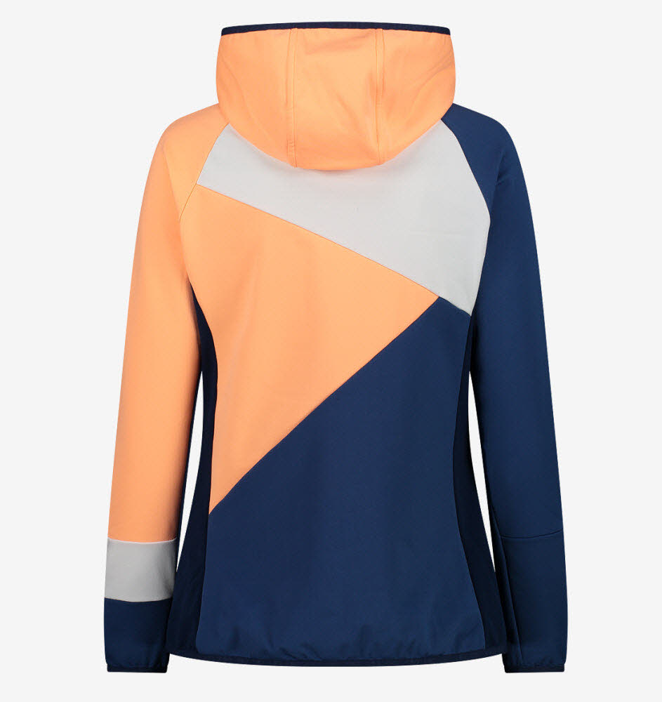 WOMAN JACKET FIX HOOD HYBRID