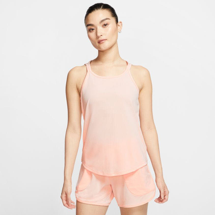 W NK YOGA STRAPPY RIB TANK