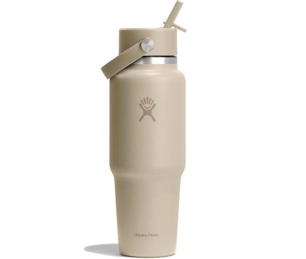 32 OZ WIDE FLEX STRAW TRAVEL BOTTLE