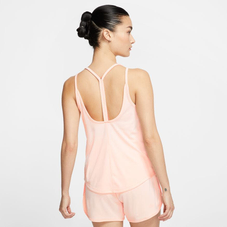 W NK YOGA STRAPPY RIB TANK