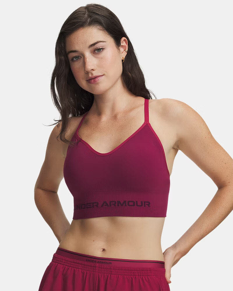 Vanish Seamless Low Bra-RED