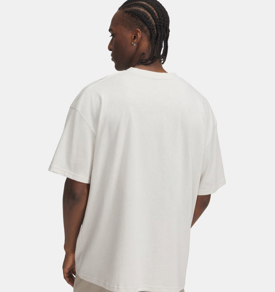 UA M HW OS Branded SS-WHT