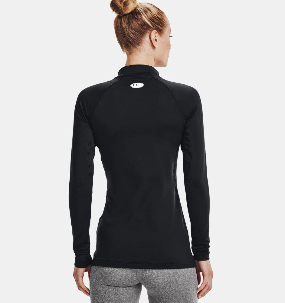 UA CG Authentics Mockneck-BLK