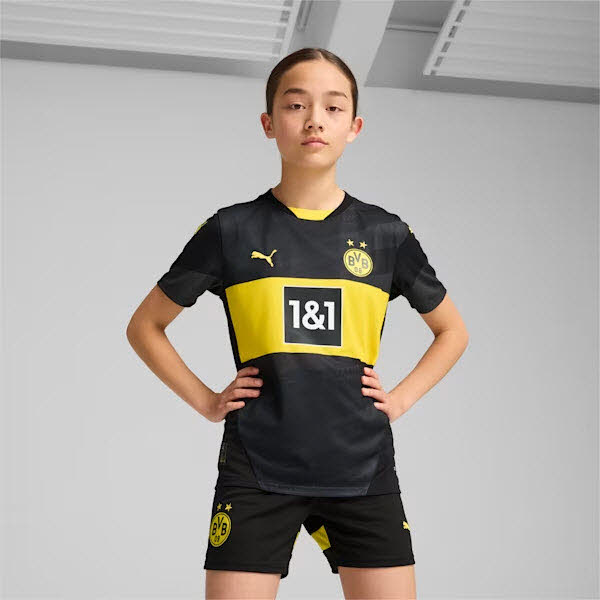 BVB AWAY JERSEY REPLICA JR