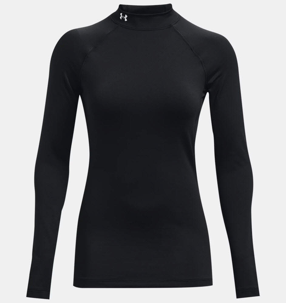 UA CG Authentics Mockneck-BLK