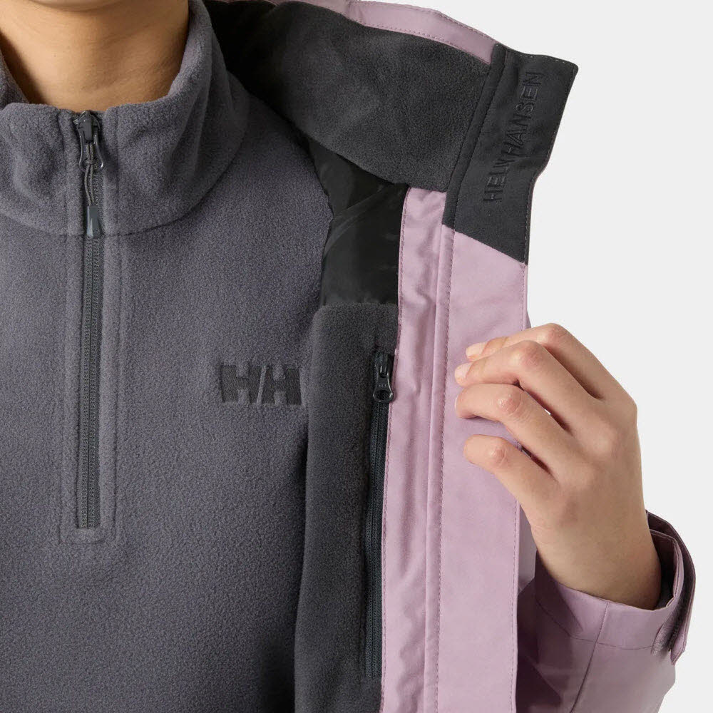 W CREW HOODED MIDL JACKET 2.0