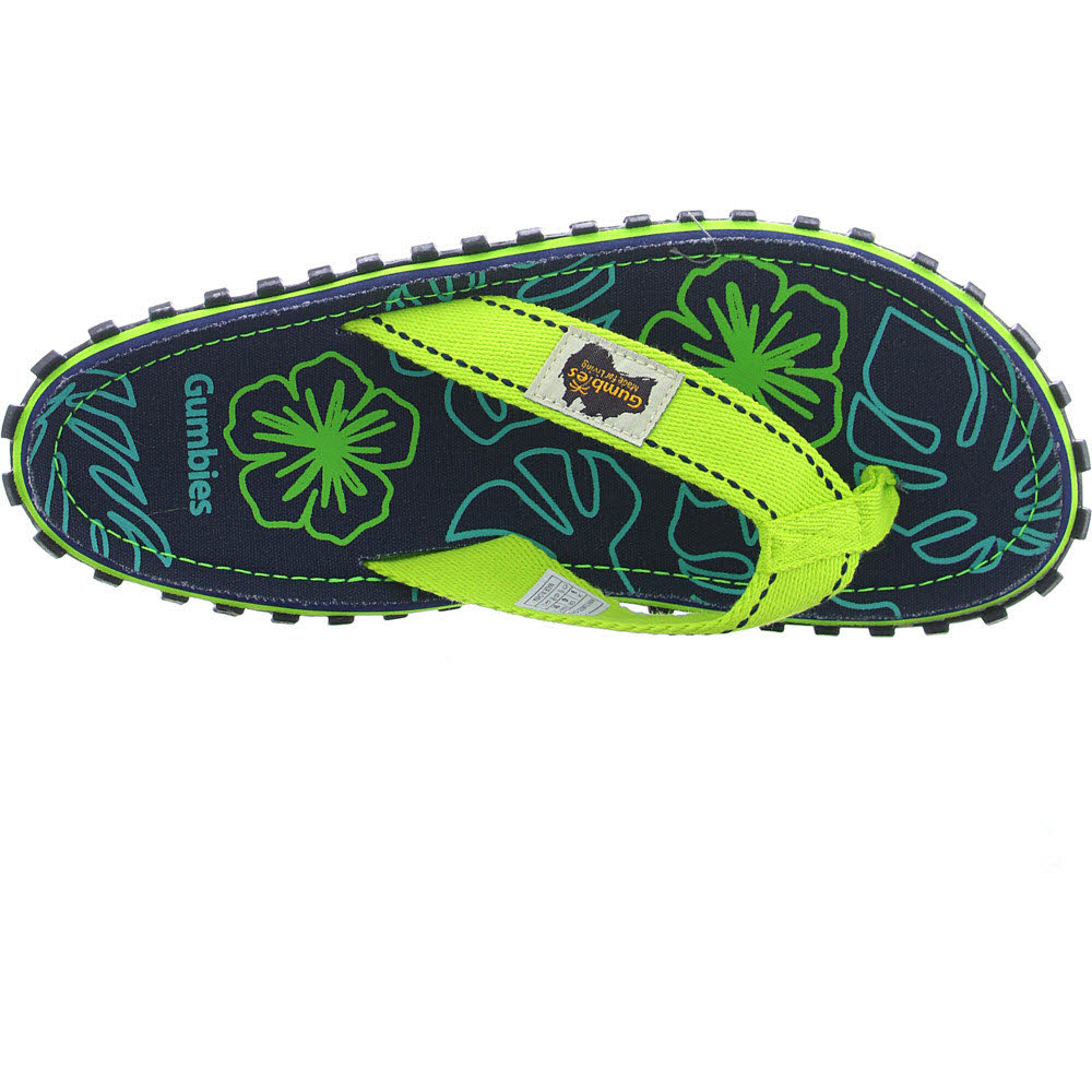 GUMBIES  Lime Hibiscus