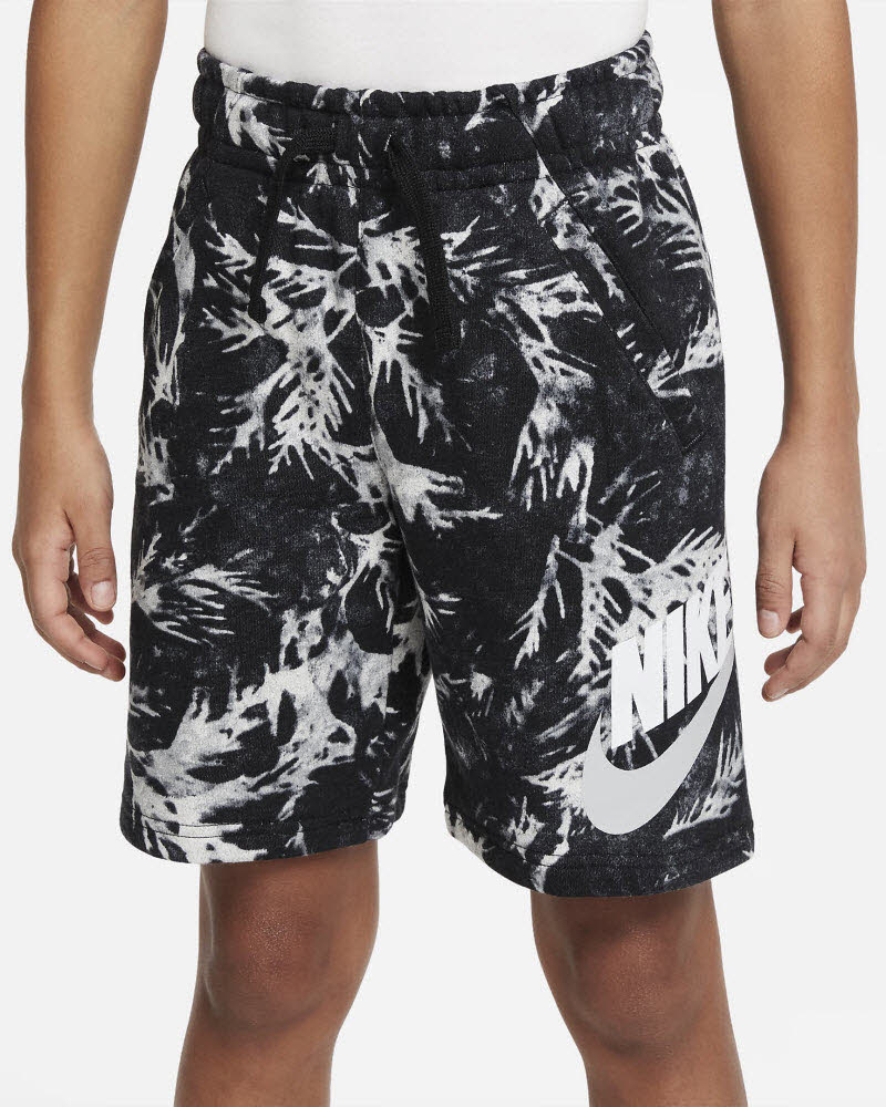 B NSW WASHED AOP FT SHORT