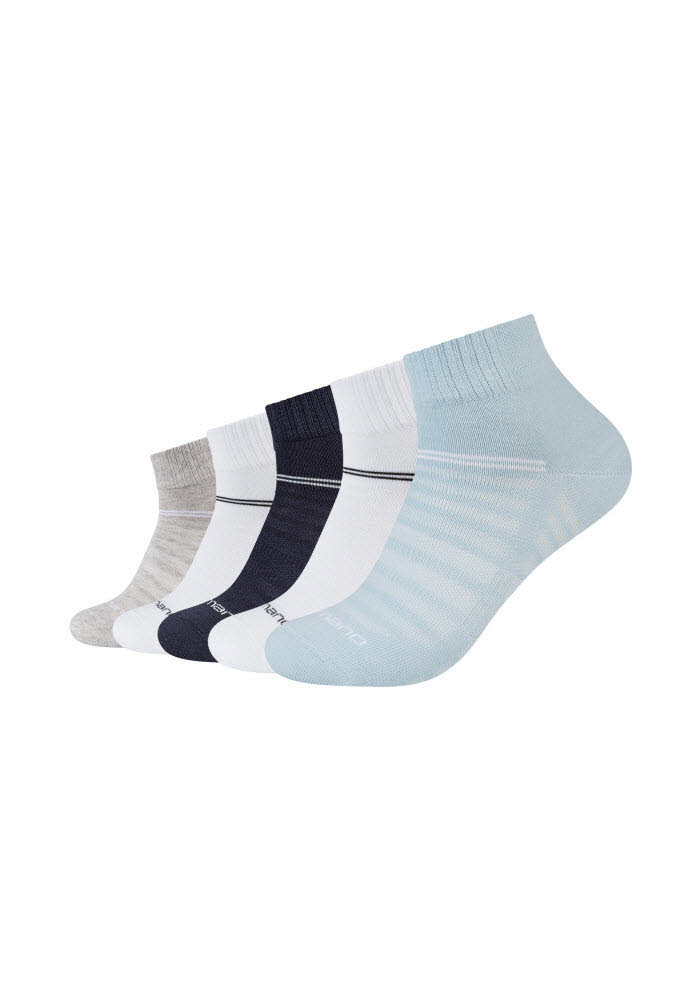Unisex mesh ventilation Quarter 5p