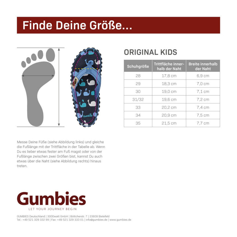 GUMBIES Dark Denim