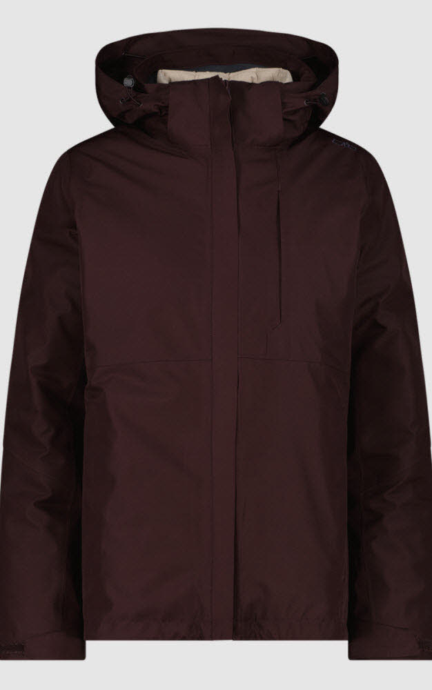 WOMAN JACKET ZIP HOOD DETACHBLE INN.JACK