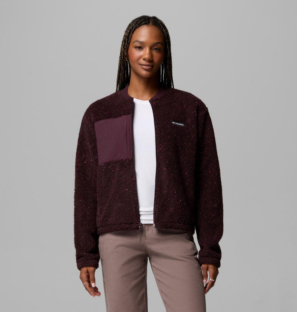 Stellar Path Fleece Bomber Full Zip