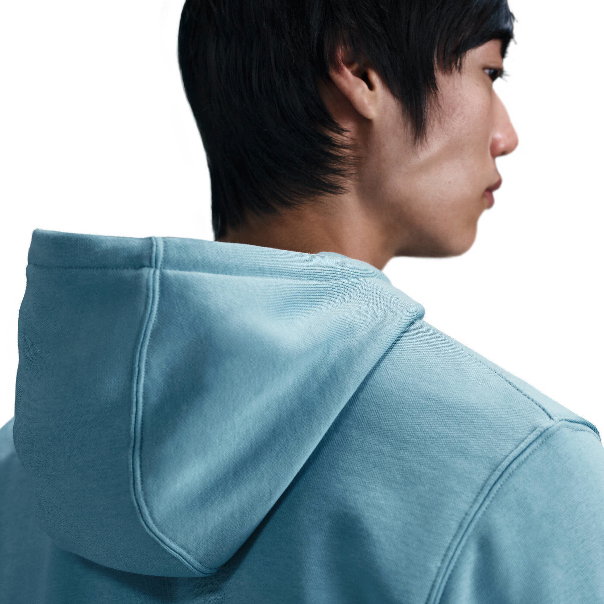 M NK CLUB FT HOODIE FONT GX