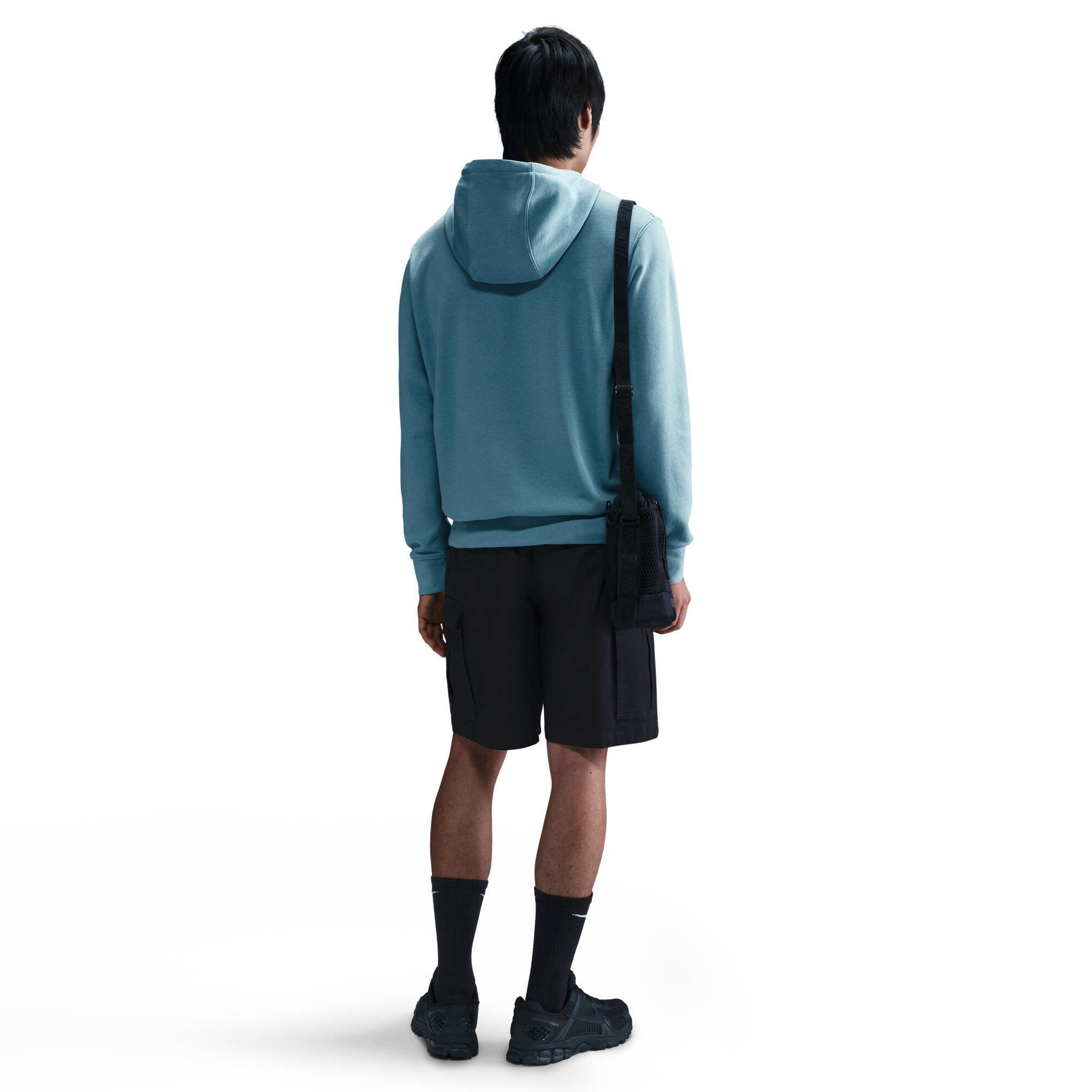 M NK CLUB FT HOODIE FONT GX