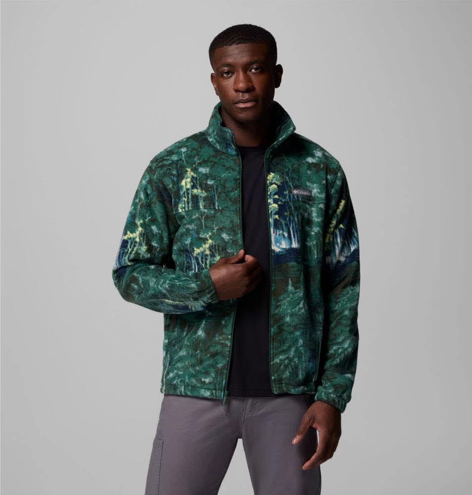 Steens Mount Print Fleece Jkt