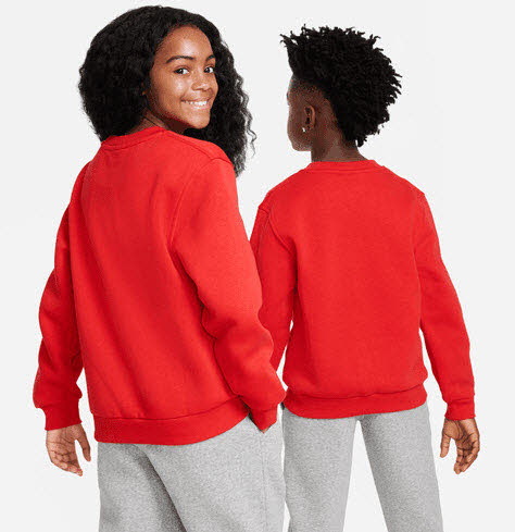 K NSW CLUB FLC CREW LS LBR