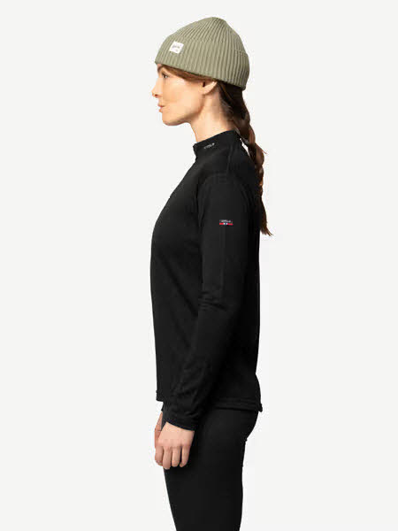 BREEZE MERINO 150 ZIP NECK WMN