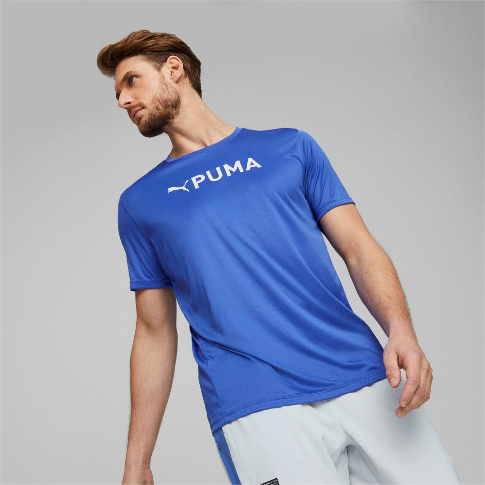 Puma Fit Logo Tee - CF Gra