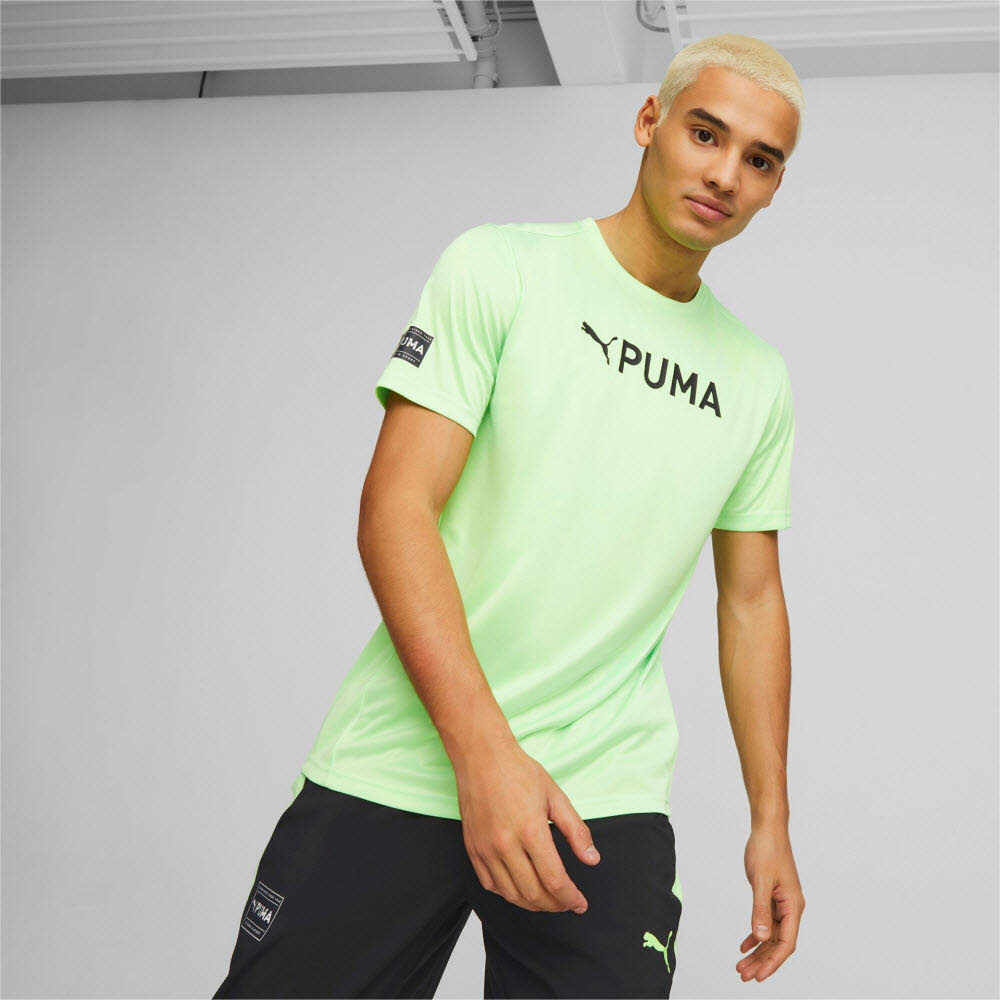 Puma Fit Logo Tee - CF Gra