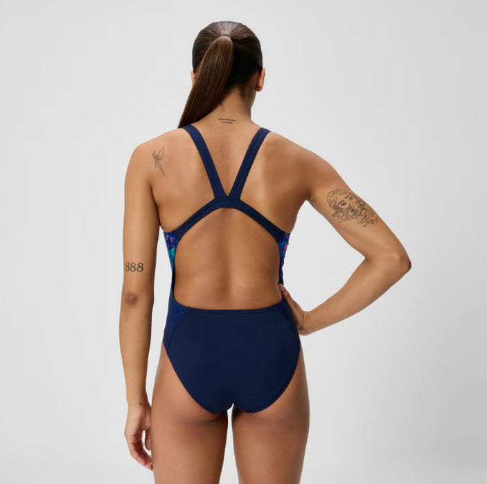 Female Placement Printed Leaderback