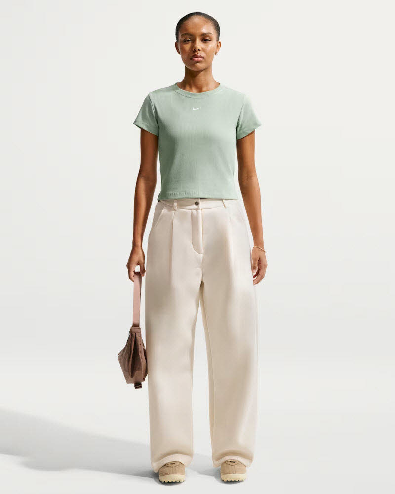 W NSW RIB  TGHT SS TEE