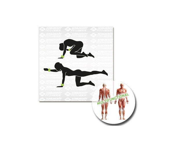 SK Fit GEWICHTSMANSCHETTE, 2X2,0kg