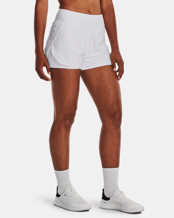 UA Vanish 2in1 Short-WHT