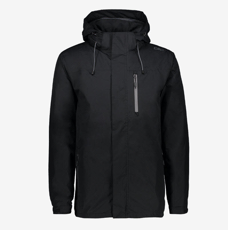 NOS RAIN JACKET ZIP HOOD WITH,ANTRA