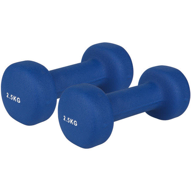 Neoprenhantel 2x2,5kg