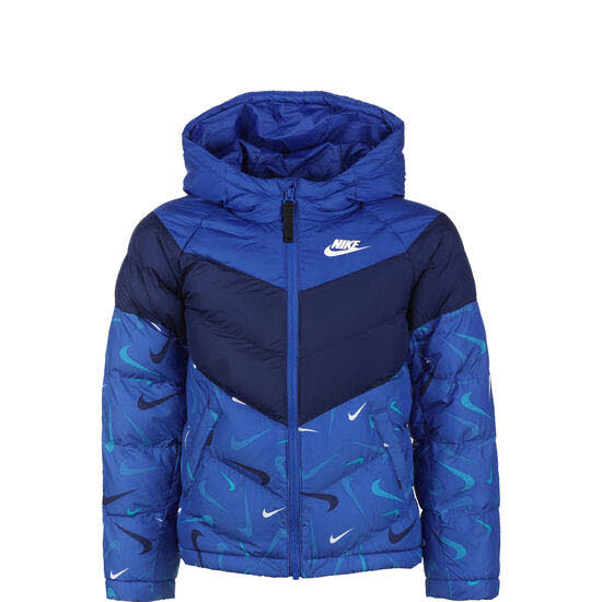 U NSW SYNFIL JKT BRNDMK AOP