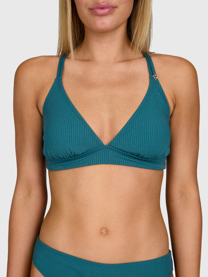 Delphinia-Rib Women Bikini Top
