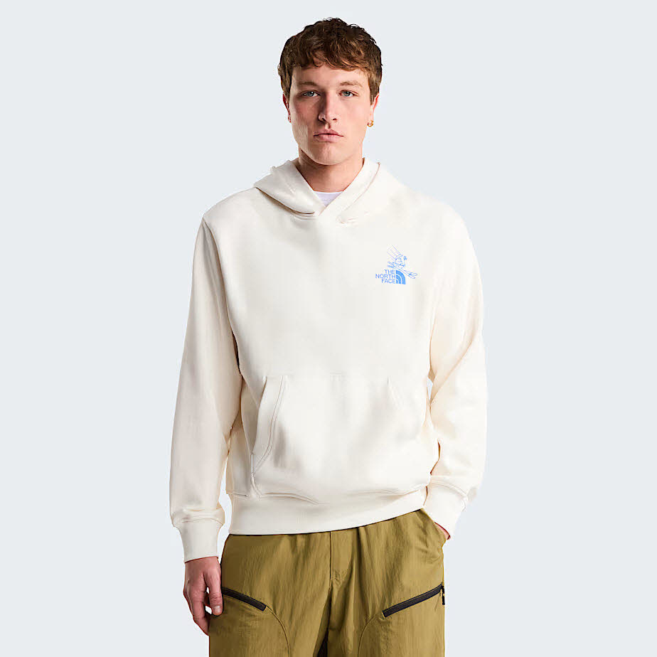 U MOUNTAIN CELEBRATION RELAXED HOODIE-GR