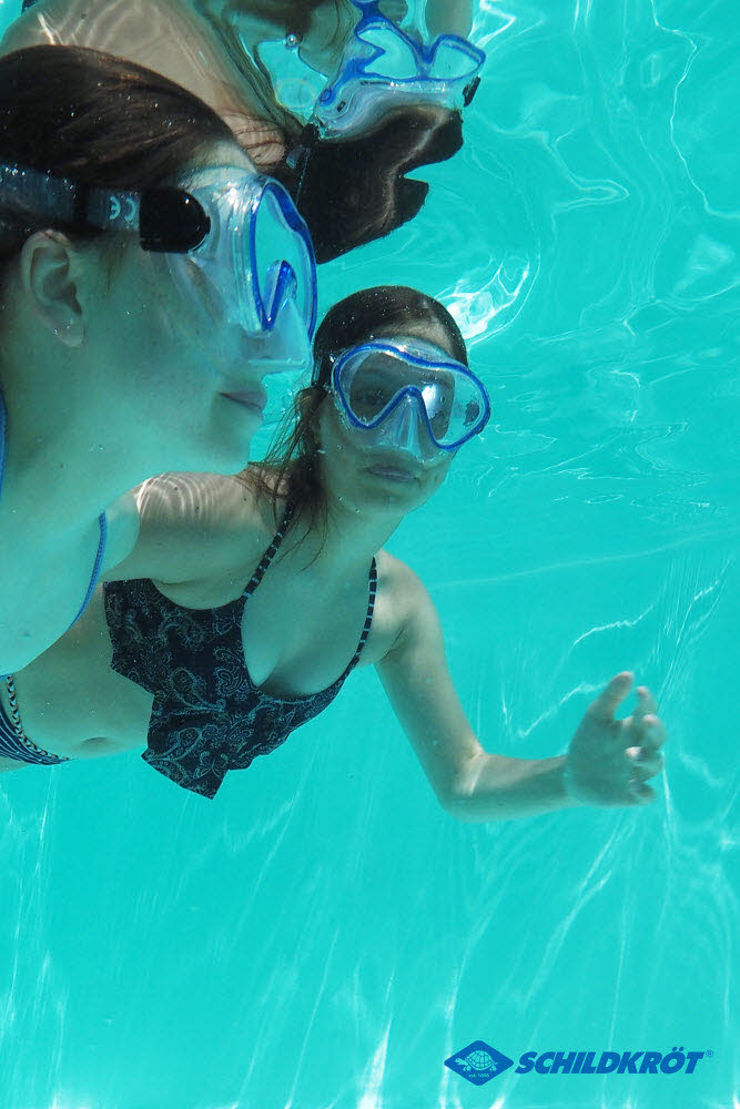 Tauchmaske TAHITI Junior 4+ im Bli