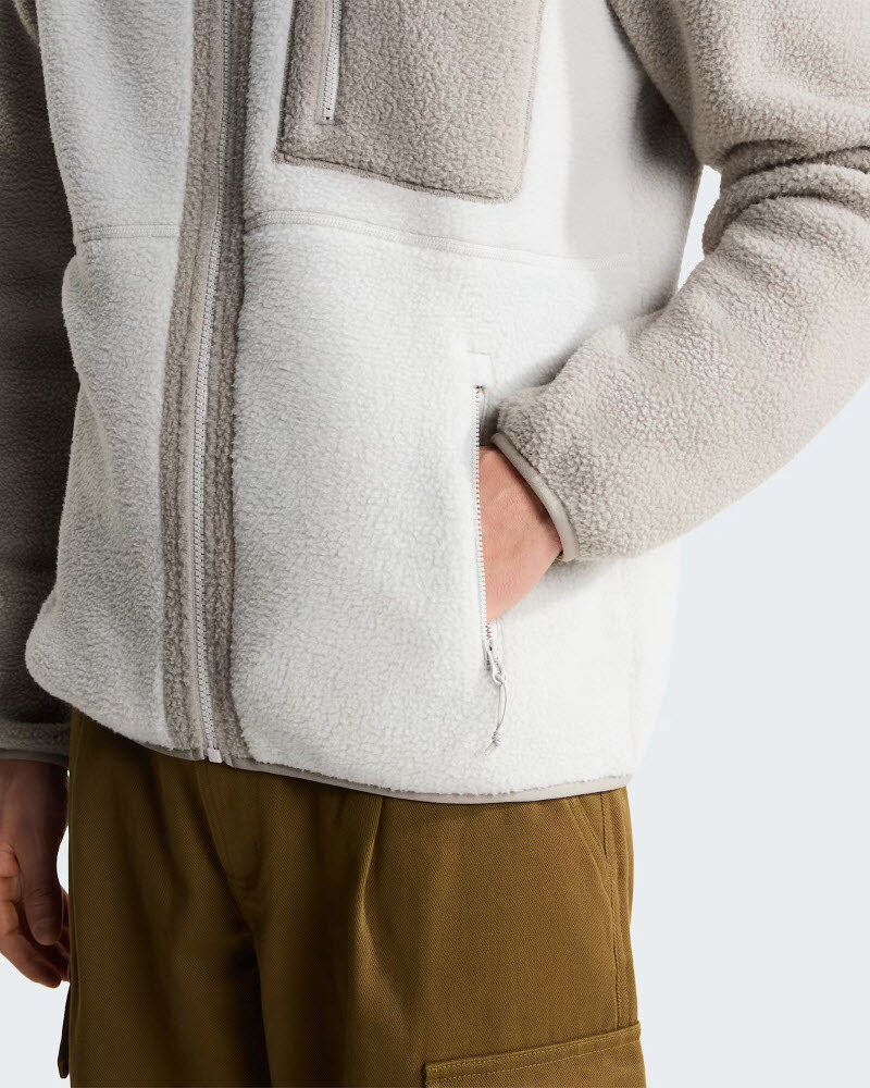 M YUMIORI FULL ZIP CUMULUS CLOUD/STONE S