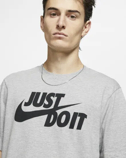M NSW TEE JUST DO IT SWOOSH