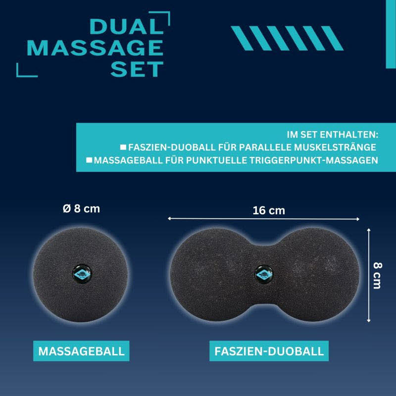 DUAL MASSAGE SET, (2-teilig)