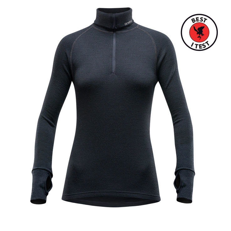 EXPEDITION MERINO 235 Z.NECK WMN