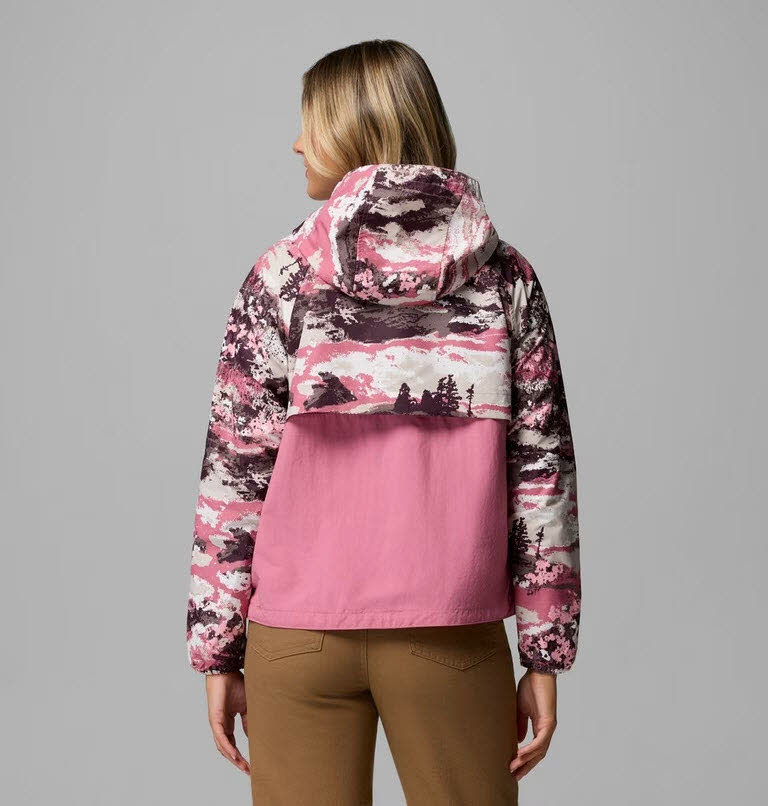 Spire Valley Printed Windbreaker